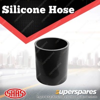 SAAS Straight Silicone Hose - 102 x 102 x 127mm Black Multi Ply Construction