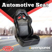 1 x SAAS Seat Dual Recline Kombat Black - PU Leather ADR Compliant