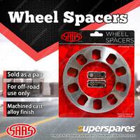 2 Pack SAAS Wheel Spacers Universal 5 Studs ID 90mm OD 164mm Depth 8mm