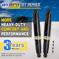 2 Rear HD Gas Webco Pro Shock Absorbers for FORD F100 150 4WD STD SUSPENSION