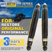Pair Rear Webco Shock Absorbers for HOLDEN BARINA XC Hatch incl GSI excl SRI