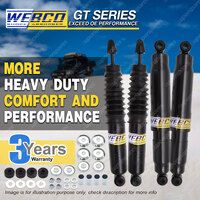 4 HD Webco Pro Shock Absorbers for HOLDEN COLORADO RC 3.0 TURBO DIESEL 3.6