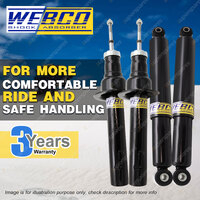 Front + Rear Webco HD Pro Shock Absorbers for JEEP GRAND CHEROKEE WH 4WD Wagon