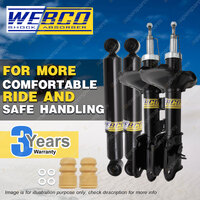 Front Rear Webco HD Pro Shock Absorbers for NISSAN PATHFINDER R50 V6 ST TI Wagon