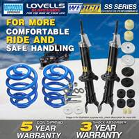 Front Webco Shock Absorbers Lovells Sport Low Springs for FORD Falcon AU 98-2003