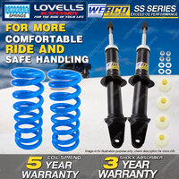 Front Webco Shock Absorbers Lovells STD Springs for FORD Falcon BA BF I 02-07