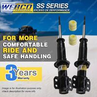 Pair Front Webco Shock Absorbers for KIA PREGIO KNCTB24 2.7 Diesel Van 02-06