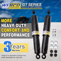 2 Rear HD Webco Shock Absorbers for HOLDEN TORANA HB LG LJ 6CYL INCLUDES HDR XU1