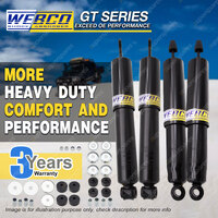 4x Front Webco HD Pro Shock Absorbers for FORD F100 F150 4WD quad front susp