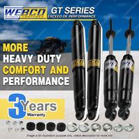 4 Webco Pro 4x4 HD Gas Shock Absorbers for Nissan Navara D22 4WD Ute 4/1997-on