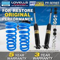 F+R Low PR Gas Webco Pro Shock Absorber Spring for HOLDEN TORANA LH LX L34 V8