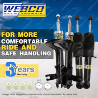 Front + Rear Webco Pro Shock Absorber for MITSUBISHI LANCER CE Sedan Coupe 96-02
