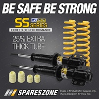 Front Webco Pro Shock Absorbers Raised King Springs for FORD TERRITORY SX SY AWD