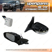 Superspares Left Electric Door Mirror With Blinker Folding for Nissan Maxima J32