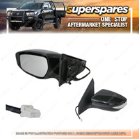 Superspares LH E/ Door Mirror for Nissan Pulsar B17 With Led Lamp 11/2012-ON