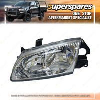 Superspares Left Double Beam Headlight for Nissan Pulsar N16 07/2000-06/2003