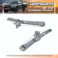 Superspares LH Rear E/ Window Regulator Without Motor for Bmw 3 E46 SEDAN WAGON