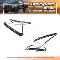 Superspares Left Front Electric Window Regulator Without Motor for Bmw X3 E83