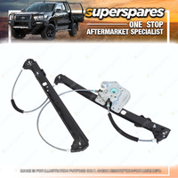 Superspares Left Front Electric Window Regulator Without Motor for Bmw X5 E53