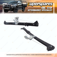 Superspares Left Rear Electric Window Regulator Without Motor for Bmw X5 E53