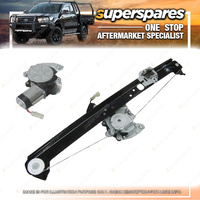 Superspares LH Rear Electric Window Regulator With Motor for Bmw X5 E53 00-07