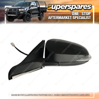 Superspares Left Door Mirror Without Fold Heated Dipping for Toyota Camry ASV50