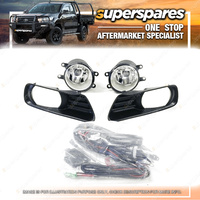 Superspares Fog Light Driving Lamp Kit for Toyota Camry CV40 07/2006-08/2009