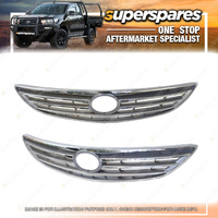 Superspares Front Chrome/Black Grille for Toyota Camry CV36 2004-2006