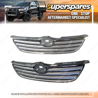 Superspares Front Grille for Toyota Corolla Sedan ZZE122 12/2001-04/2007