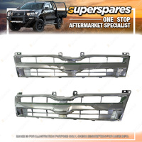 Superspares Bumper Grille for Toyota Hiace LWB TRH KDH 2010-2013 Accessory