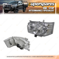 Superspares LH Headlight for Toyota Hiace Slwb TRH KDH High Roof 12/2013-ONWARDS