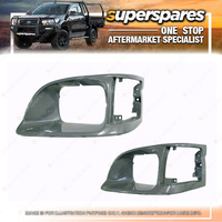 Superspares Left Headlight Case for Toyota Hiace RZH Grey 09/1998-02/2005