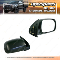 RH Black Manual Door Mirror for Toyota Hilux TGN16 26 KUN16 26 GGN15 25 05-11