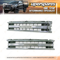 Superspares Bumper Grille for Toyota Hilux RN85 10/1991-08/1994 Accessory
