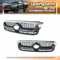 Superspares Grille for Toyota Hilux Sr5 TGN KUN GGN 08/2008-08/2011