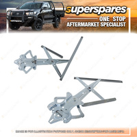 Superspares LH E/ Window Regulator Without Motor for Toyota Hilux TGN KUN GGN