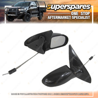 Superspares Right Manual Door Mirror for Ford Focus LR 10/2002-12/2004