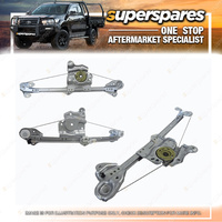 Superspares LH Rear Electric Window Regulator Without Motor for Holden Astra AH
