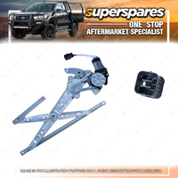 Superspares Light Left Front Window Regulator With Motor for Holden Colorado RG