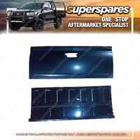 Centre Handle Type Tail Gate for Holden Rodeo Dual Cab RA 03/2003-12/2006