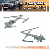 Superspares LH Front Manual Window Regulator for Holden Rodeo RA 03/2003-12/2006
