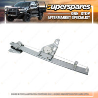 Superspares Left Front Window Regulator Without Motor for Mitsubishi Pajero NP