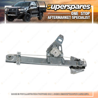 Superspares Left Rear Window Regulator Without Motor for Mitsubishi Pajero NM NP