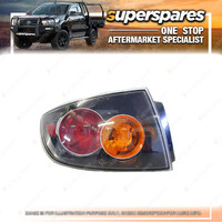 Superspares Left Outer Tail Light for Mazda 3 Sedan Sp23 BK 01/2004-05/2006