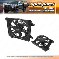 Superspares A/C Condenser Fan for Hyundai Coupe RD1 08/1996 - 08/1999