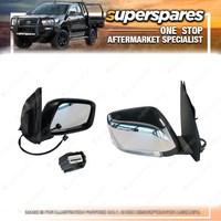 Right Chrome E-Door Mirror for Nissan Navara D40 Spain Mode 05/2010-09/2013