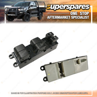 Front Right Window Switch for Nissan Navara D40 Dual Cab Dual Plugs Light Red