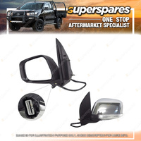 Left Electric Door Mirror for Nissan Pathfinder R51 Chrome Withled Blinker