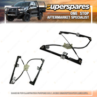 Right Hand Side Front Window Regulator for Volkswagen Caddy VAN 2K Without Motor