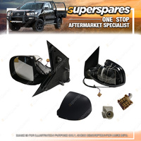 Left E-Door Mirror for Volkswagen Transporter T6 With Heated Antenna AM/FM 5 pin